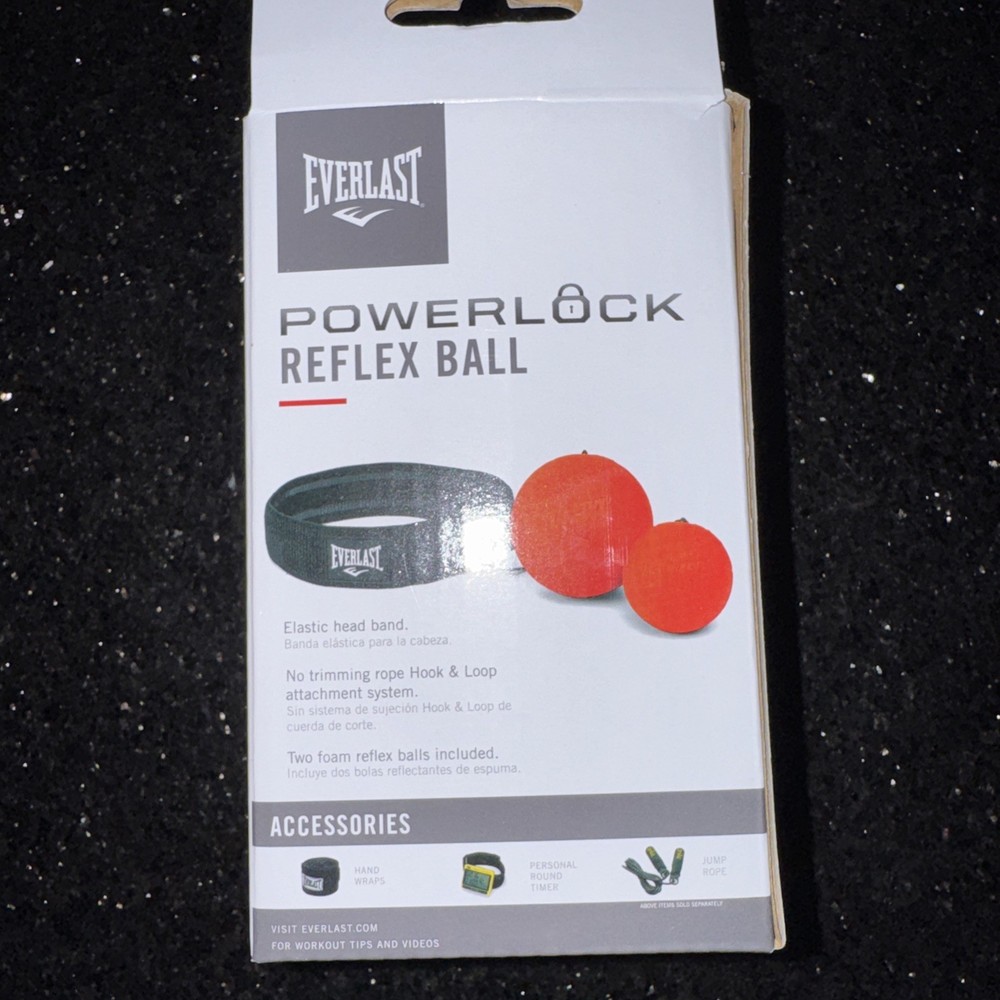 Powerlock Reflex Ball Everlast Training Tool