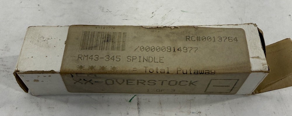 Delta 43-345 Stub Spindle *Incomplete* (7162)