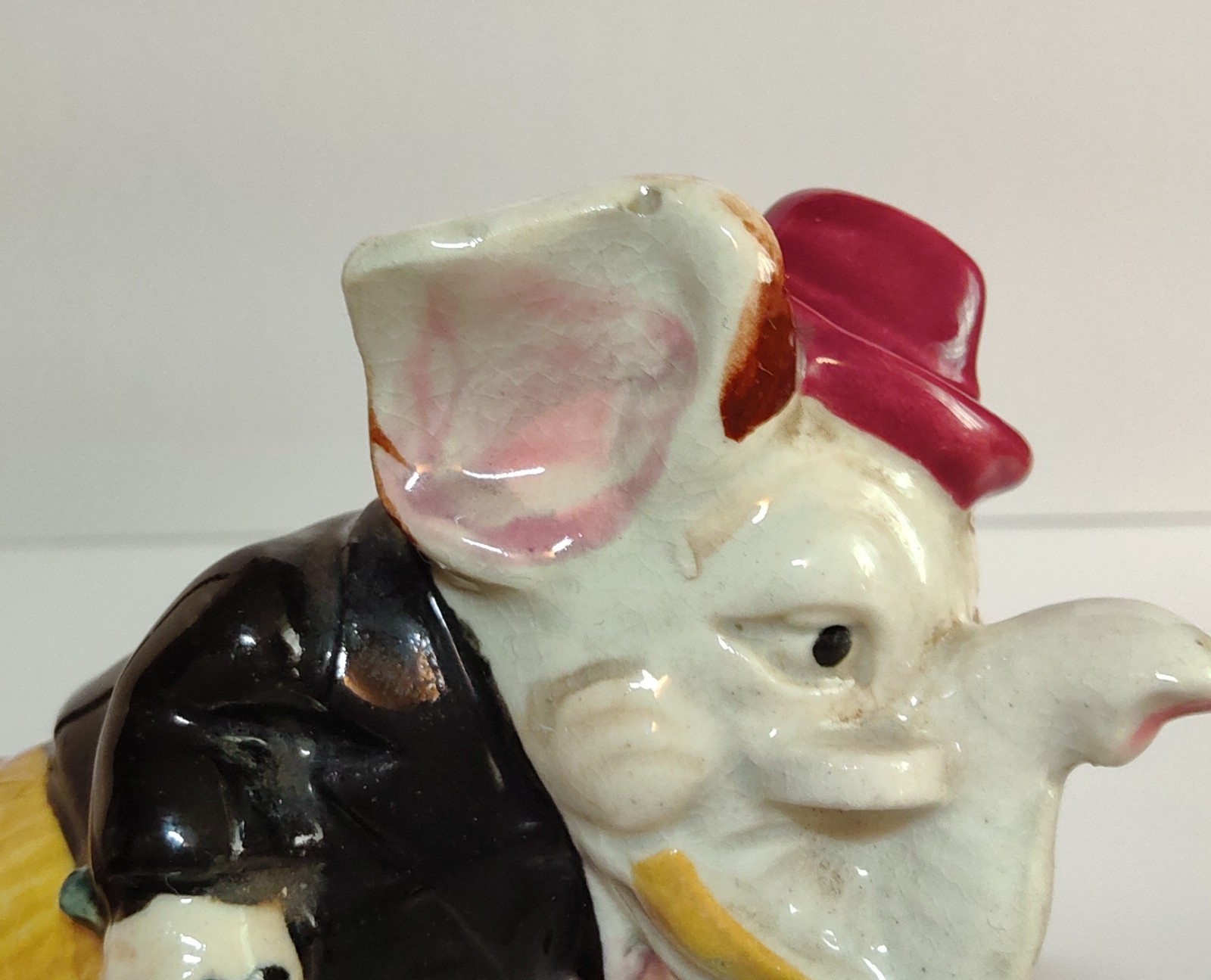 Man & Woman Anthropomorphic Elephant Salt and Pepper Shakers