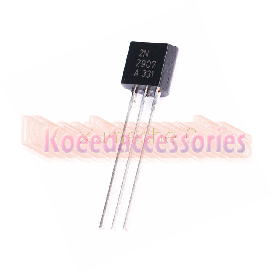 100PCS X Transistor TO-92 2N2907 2N2907A.