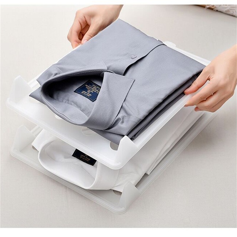 Fold Board Clothes Organization System Shirt Folder