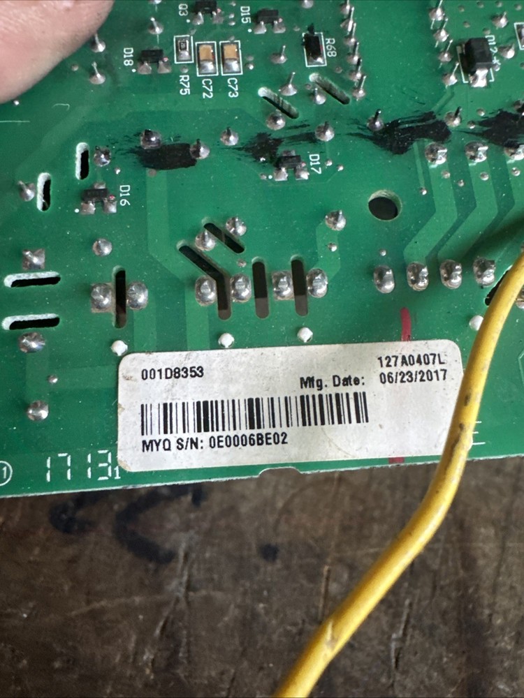 50DCBR5 6/23/2017 Chamberlain ￼Logic board Yellow learn button 100% Returnable