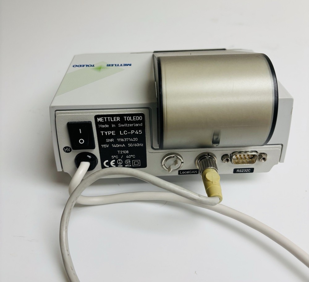 Mettler TOLEDO LC P45 Printer with Cables