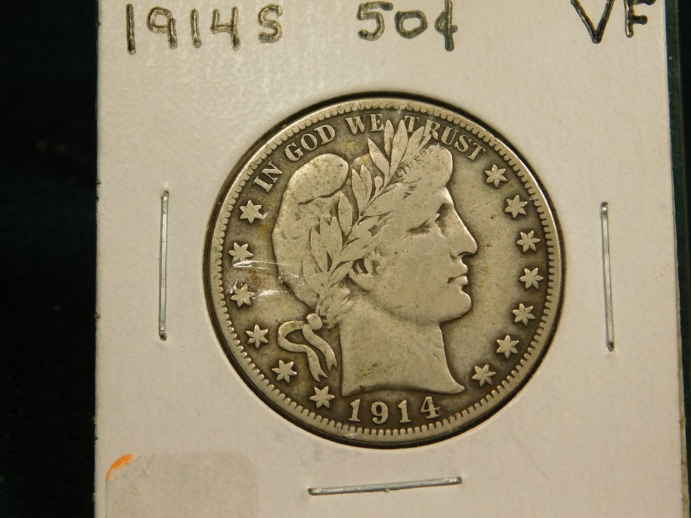 1914 S Barber half  Item # 12523