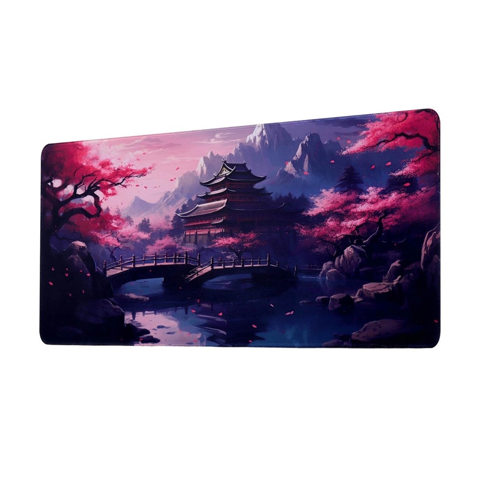 Large Desk Mat Mouse Pad Extended Gaming Pad With Rubber Base For Computer