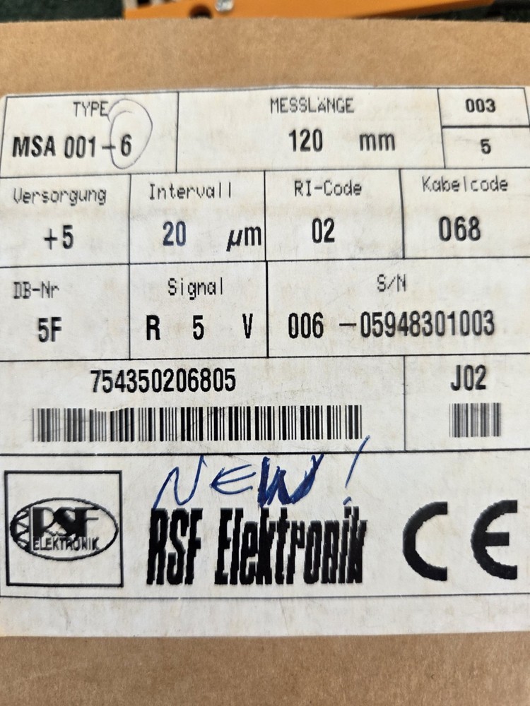 RSF Elektronik MSA001-6 Linear Encoder 120mm