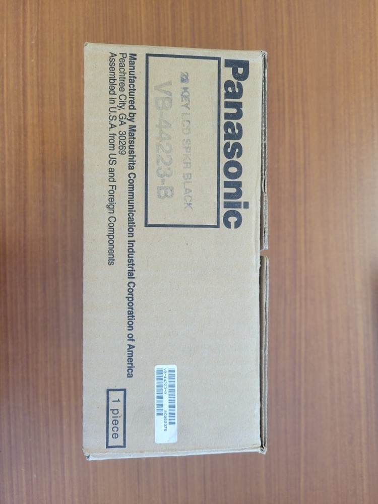 Panasonic VB-44223-B 22 Button LCD Speaker Phone, Black