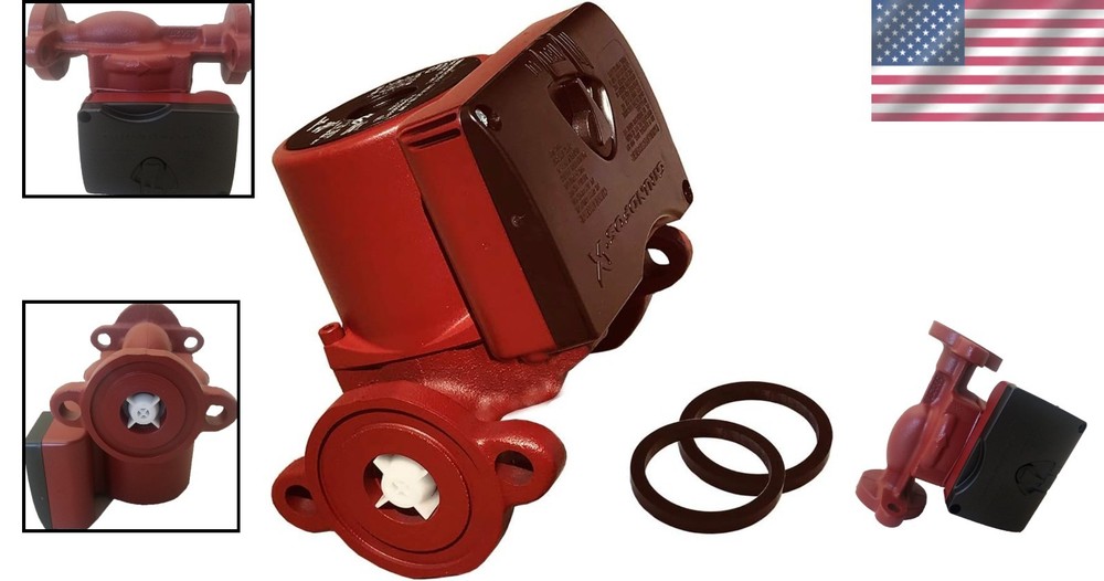 58FC Circulator Pump, 17 GPM, Durable Cast Iron - Reliable Heating Solution