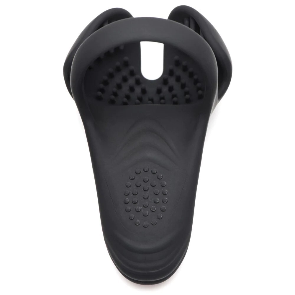 Vibrating Cock Ring Balls Massager Penis Vibrator with Remote Control for Couple