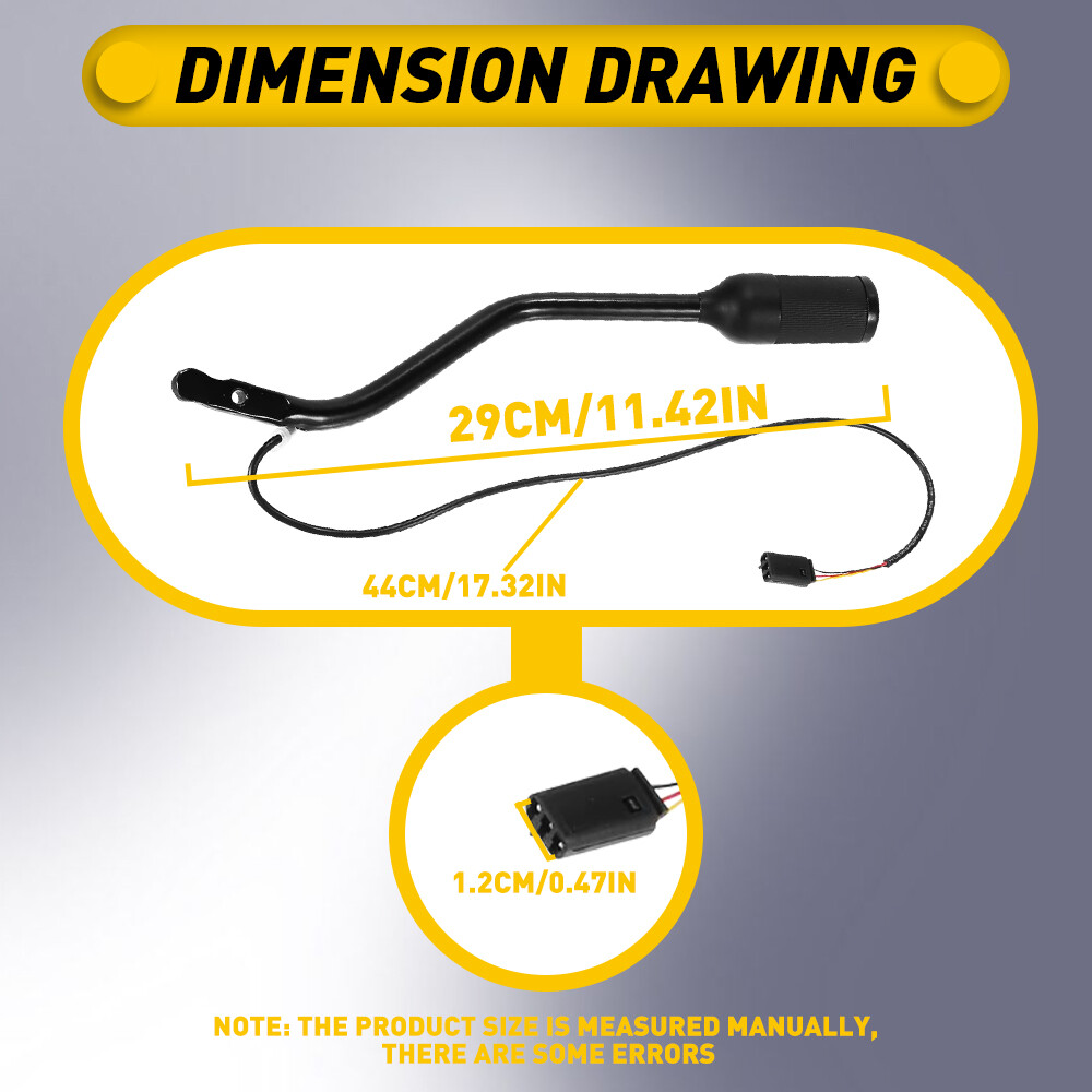 FOR FORD F-150 F-250 F-350 1992-1997 STEERING COLUMN SHIFTER GEAR LEVER HANDLE A