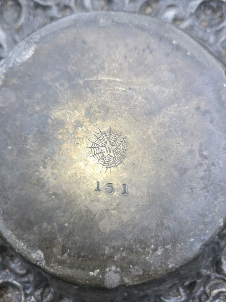 E.G. Webster & Sons 151 Silver Plate Trinket Candy Dish.