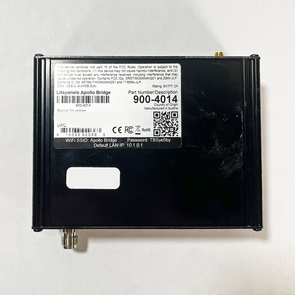 Litepanels Apollo Bridge Wireless DMX System