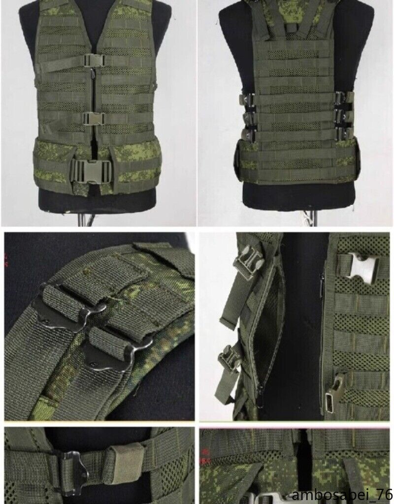 Replica Russian Tactical Vest 6SH117 Ratnik AK Combat Equipment CS Prop Vest