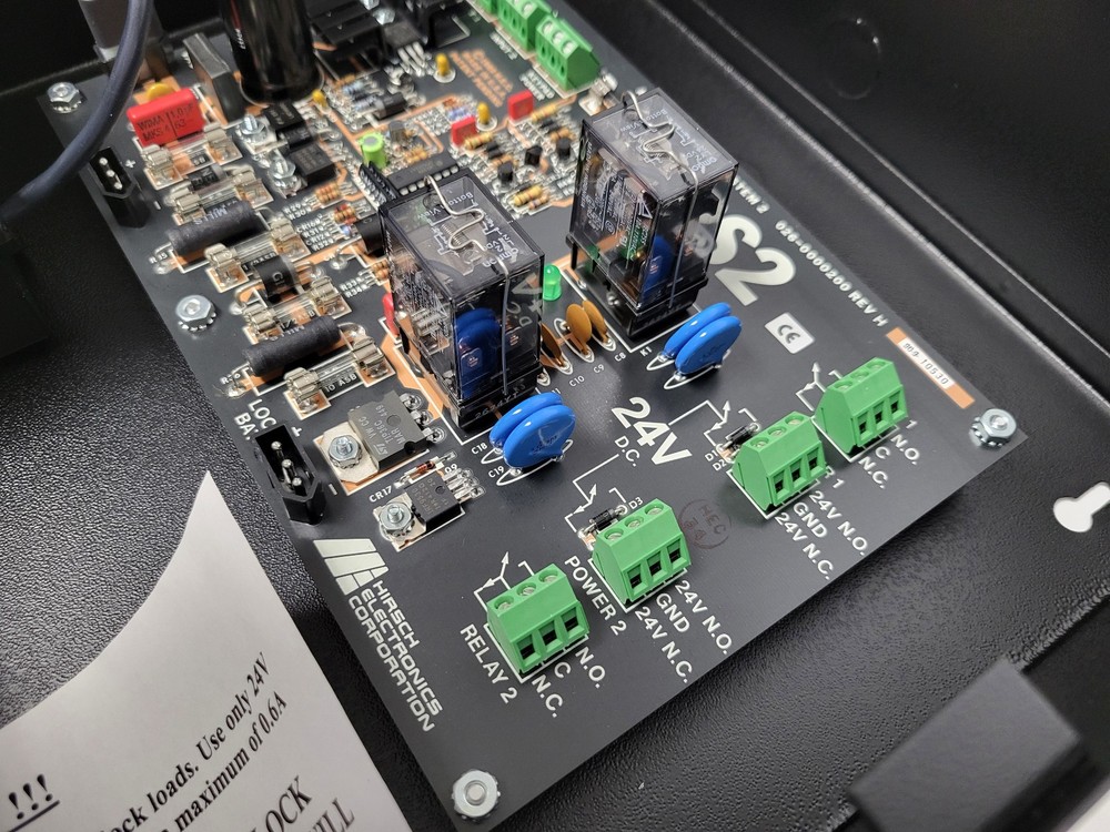 Hirsch PS2 Power Supply 115VAC for Access Control 24VDC Locks