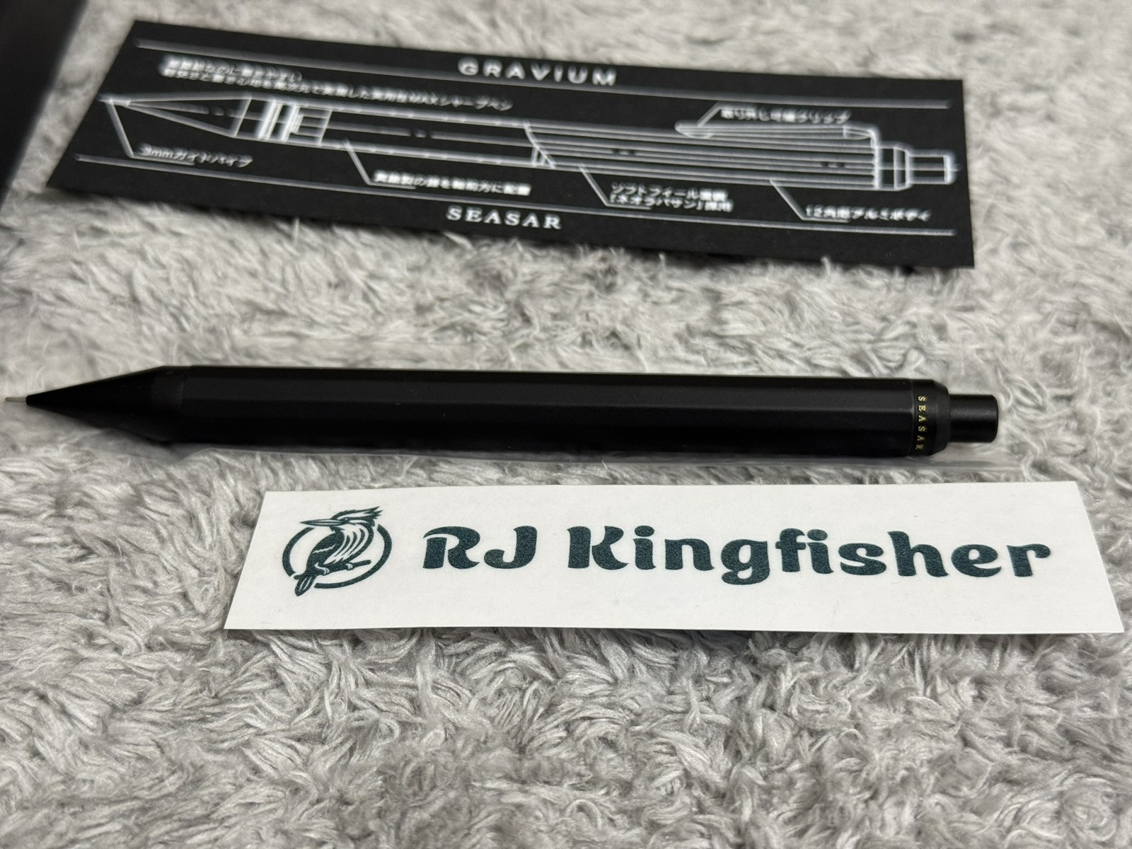 NEW Seasar Gravium Practical Max Mechanical Pencil From Japan