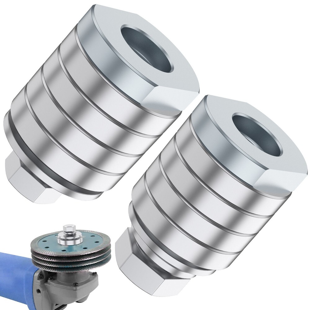 2x Angle Grinder to Grooving Machine Adapter Slotted Machine Accessory M10/M14