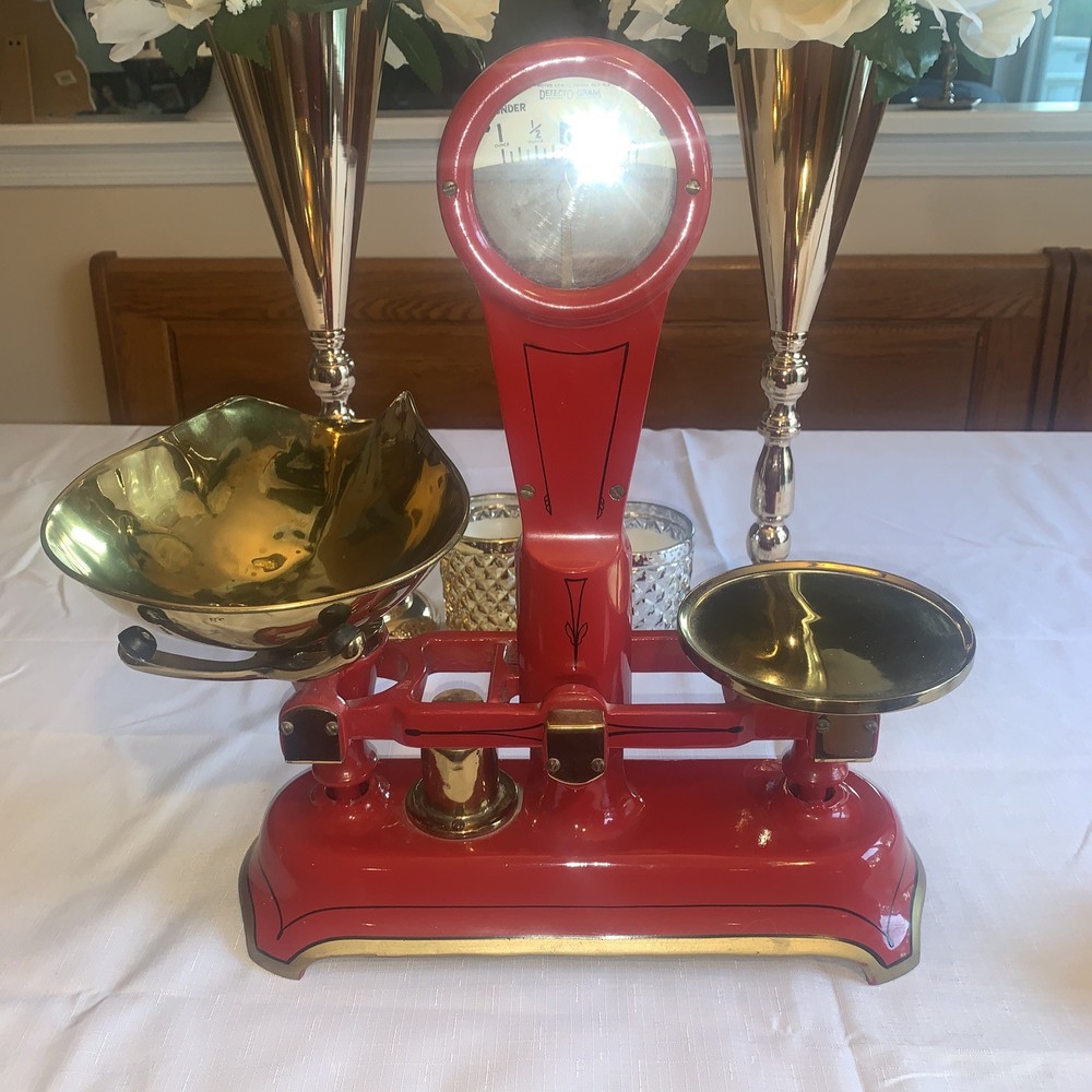 Restored 1900s Detect-O-Gram Over Under Candy Scale