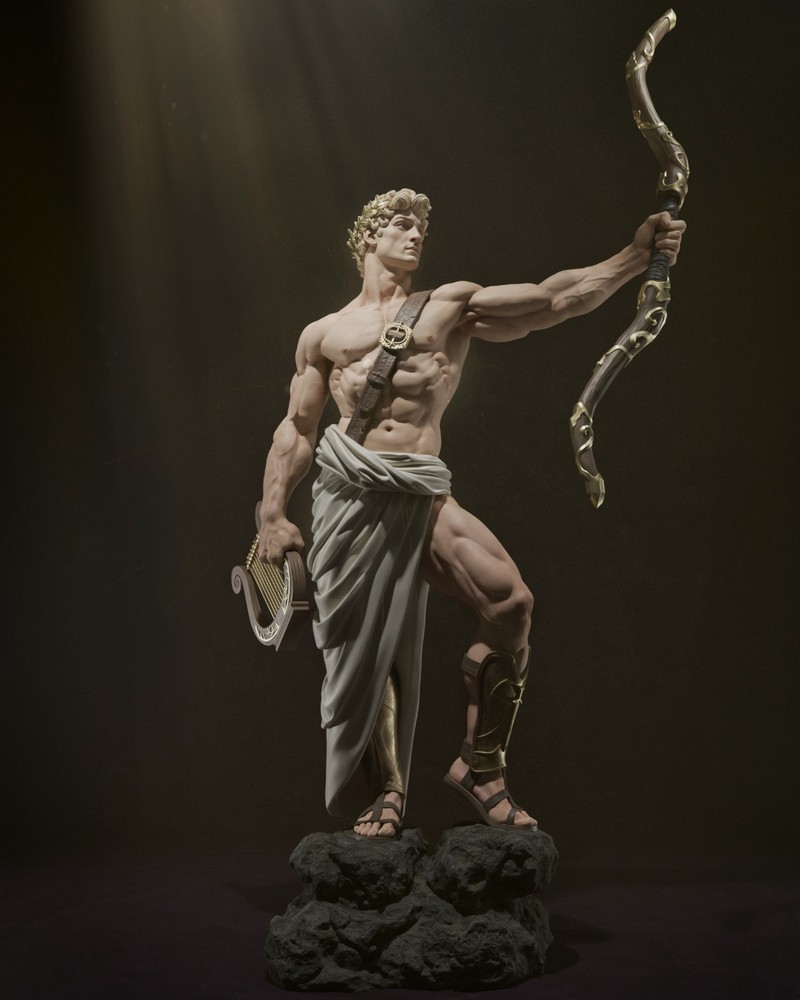 Apollo by CA3D | Diorama | D&D | DnD | Print on Demand