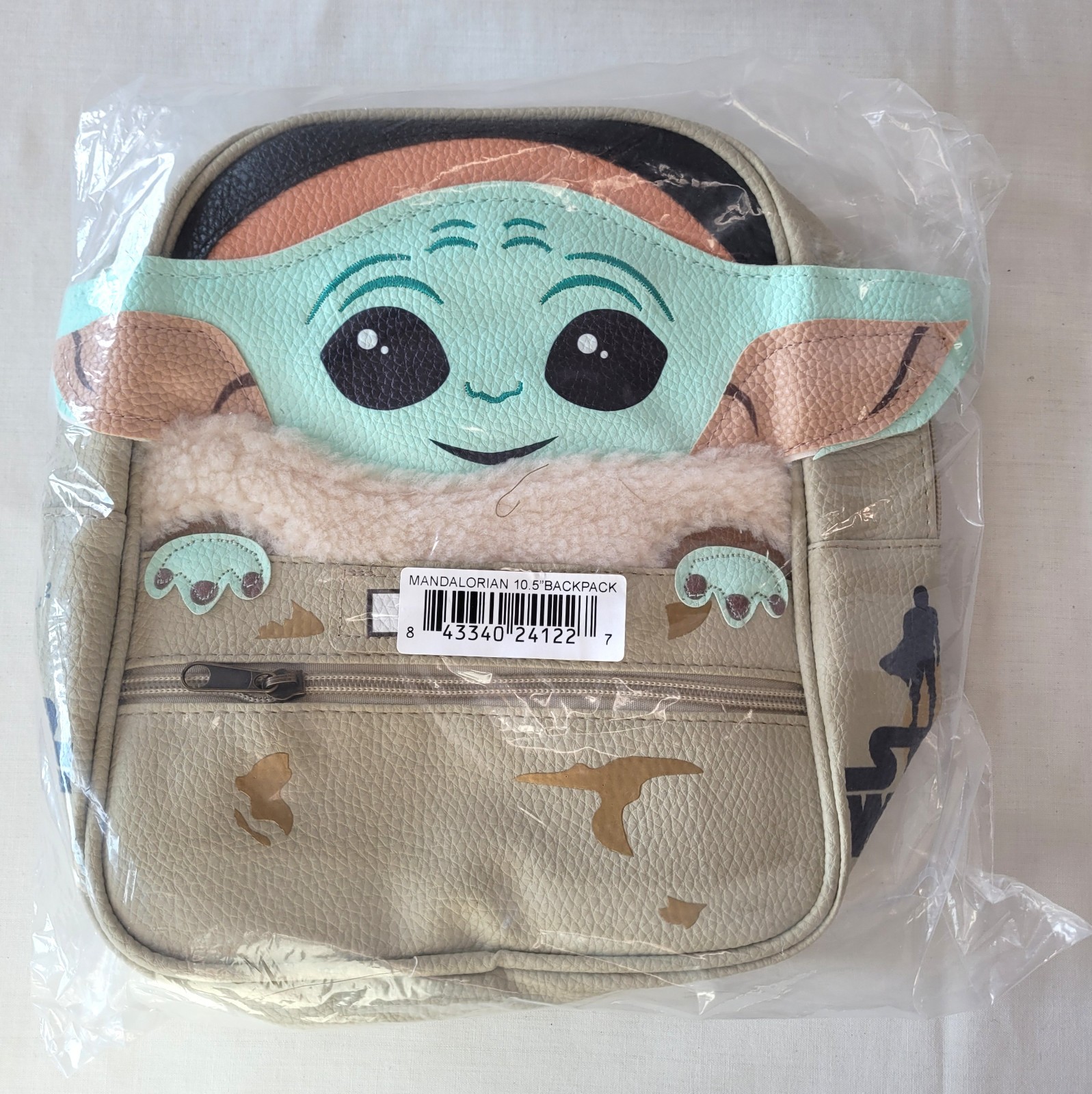 Star Wars Grogu Baby Yoda Mini Backpack NWT Faux Leather Mandalorian