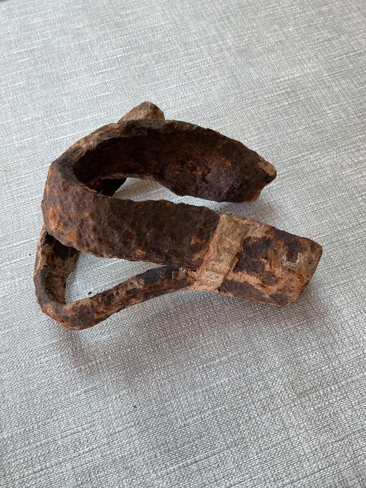 ww1 Somme find shell fragmentation unusual shape