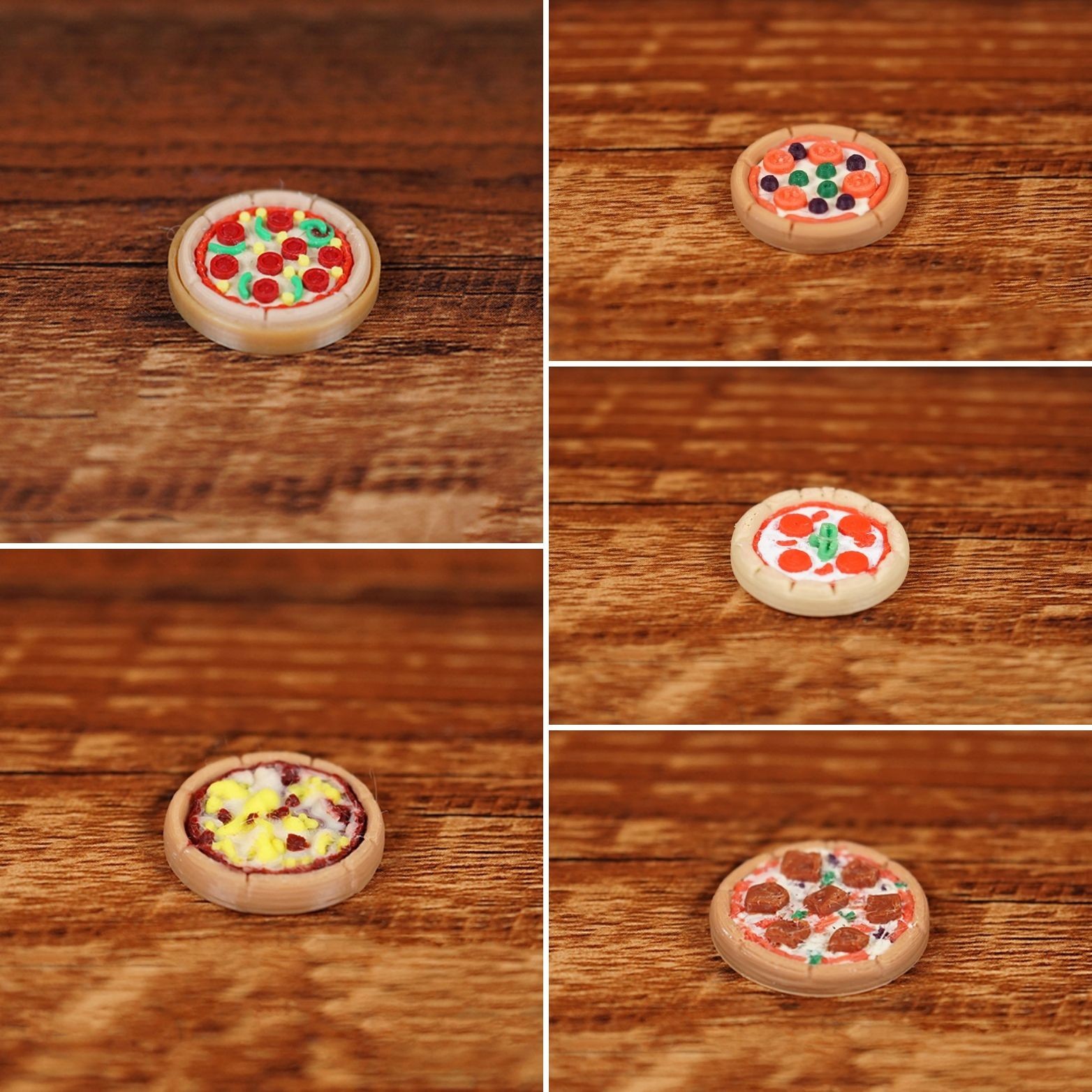 Custom Pizza Food Accessories for Minifigures -Pick Style!  Leyile