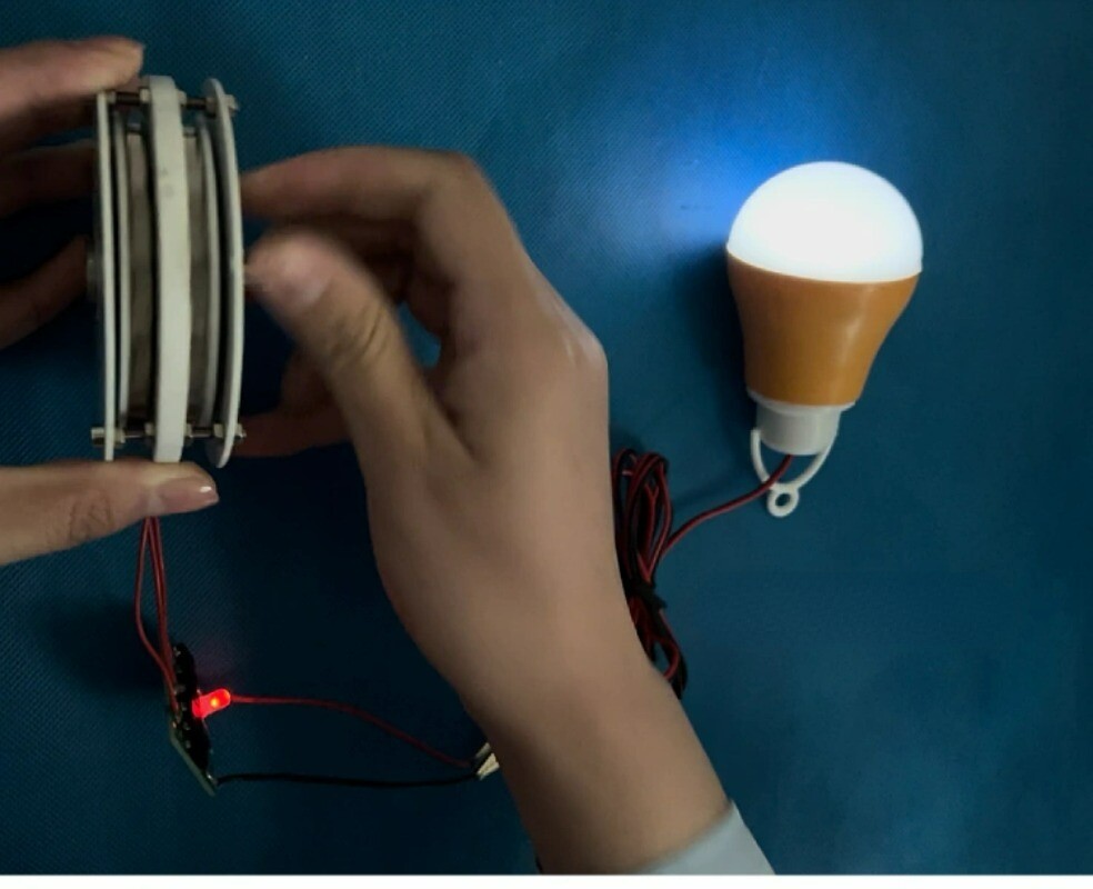 Disk Type Coreless Brushless Generator DIY Low Speed, Low Resistance Micro 50W