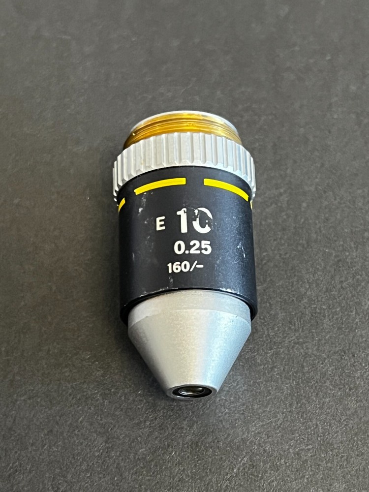 A9:  Nikon Microscope E 10 /0.25, 160/- Objective Lens
