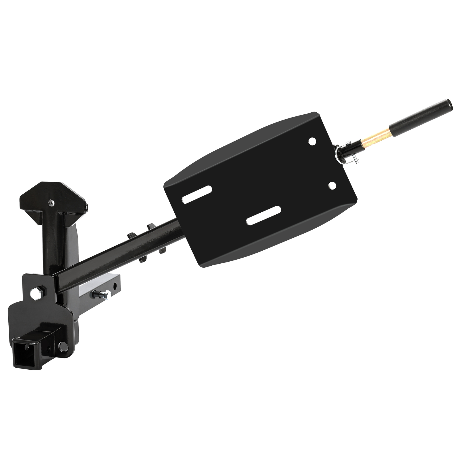 Hitch Mounted Spare Tire Carrier For 16" 16.5" 19.5" 22.5" 24" Motorhomes Wheels