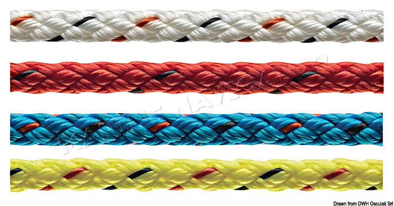 Marlow Pre-Stretched Line White 4 mm