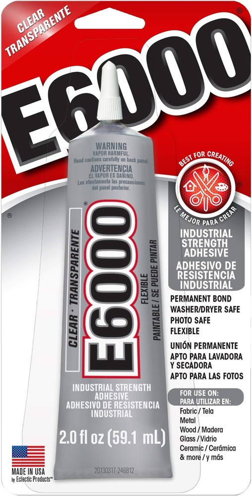 237032 Adhesive 2 Oz Clr E6000 697516 Eclectic4