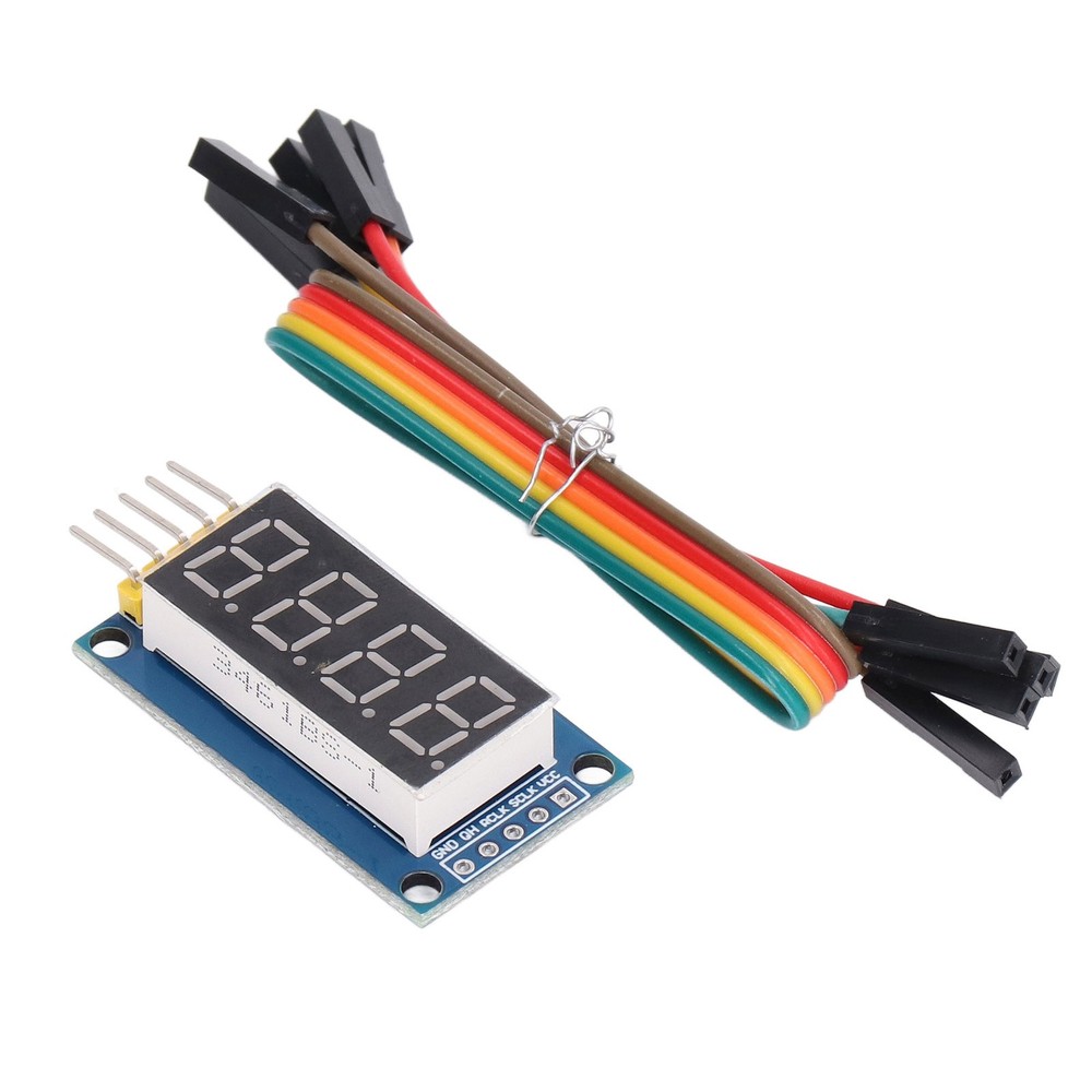 Adjustable 4 Digit LED Digital Tube Module For Electronic Experiments Premium