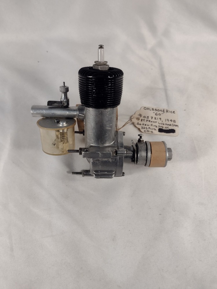 vintage model airplane engine Ohlsson Rice .60 Ignition