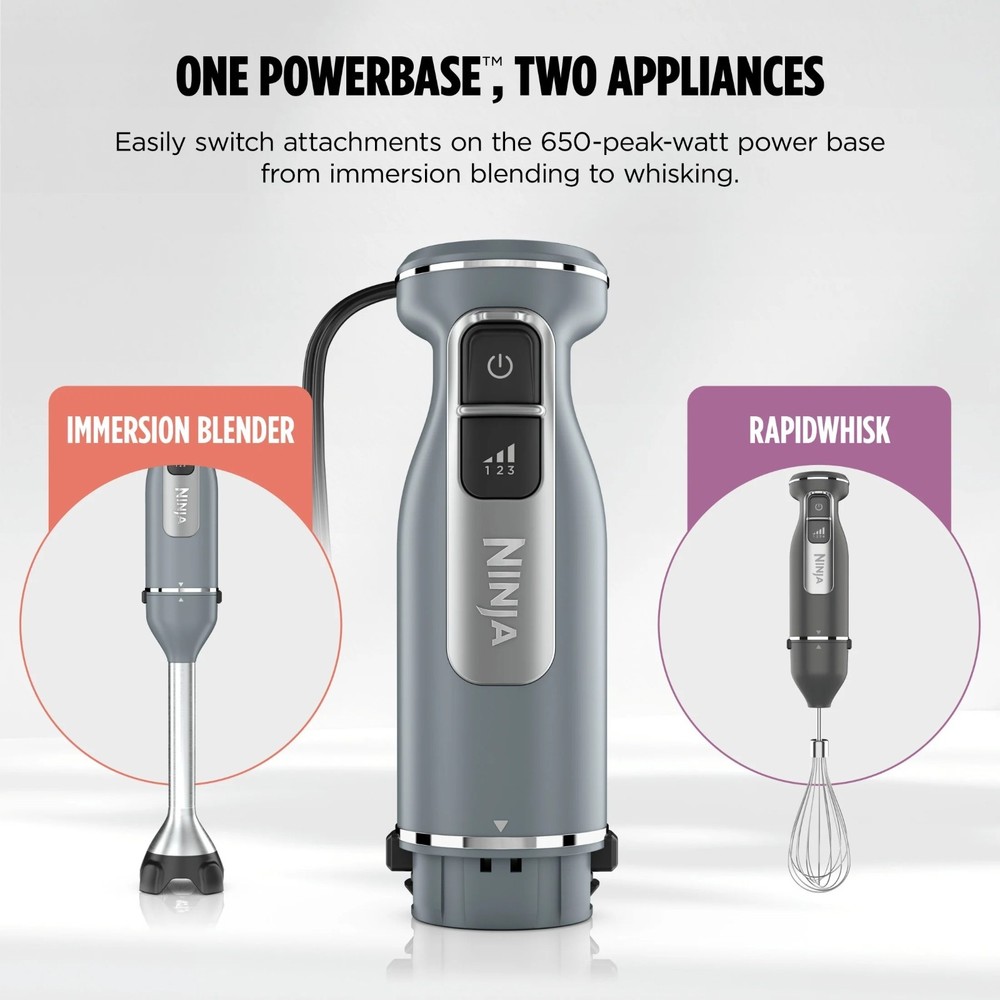 Ninja Handheld Blender CI200 Immersion Stick Blender Set