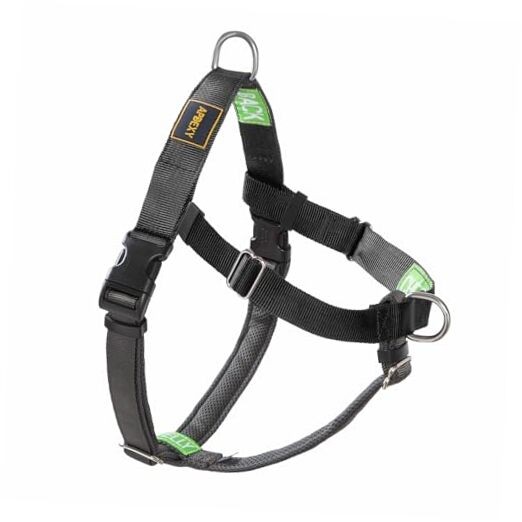 Freedom No Pull Harness for Dog with Front Clip, Designed for Large Black