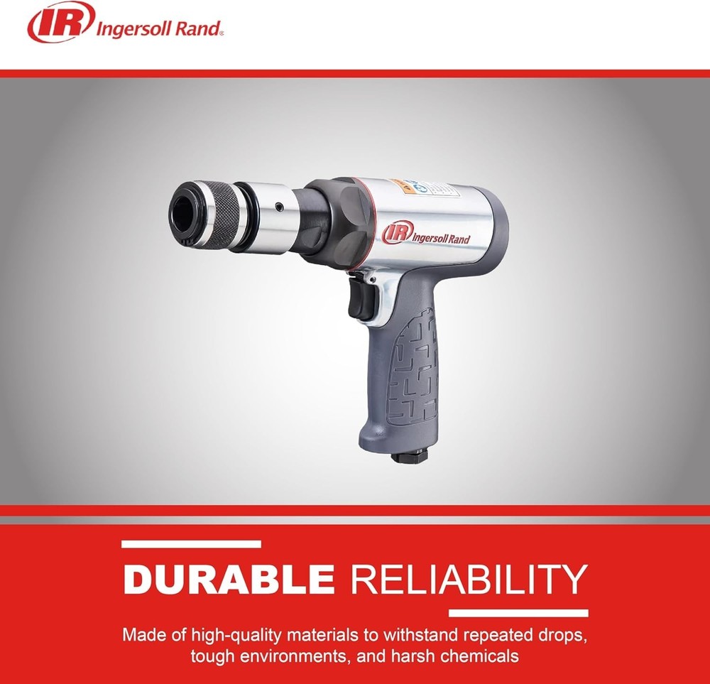 Durable Short-Barrel Air Tool, 30% Less Vibration