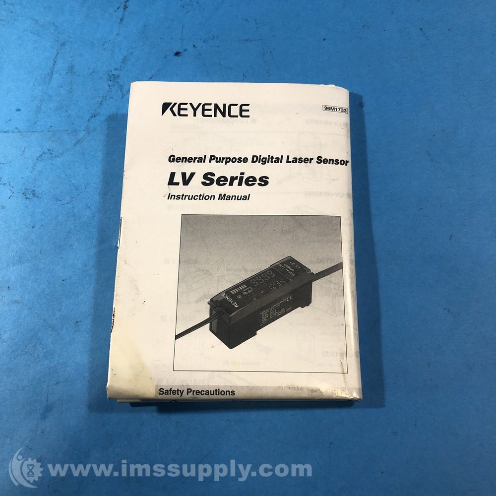 Keyence 96M1733 Instruction Manual USIP