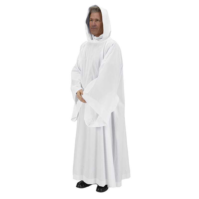 X Large Monastic Hooded Alb