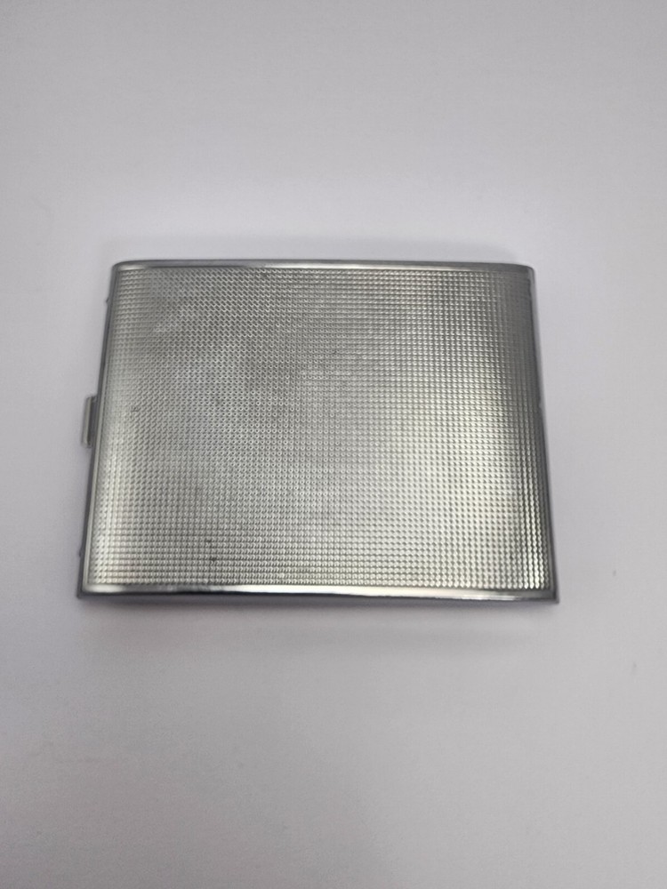 Evans Cigarette Case With Table Tennis Medal