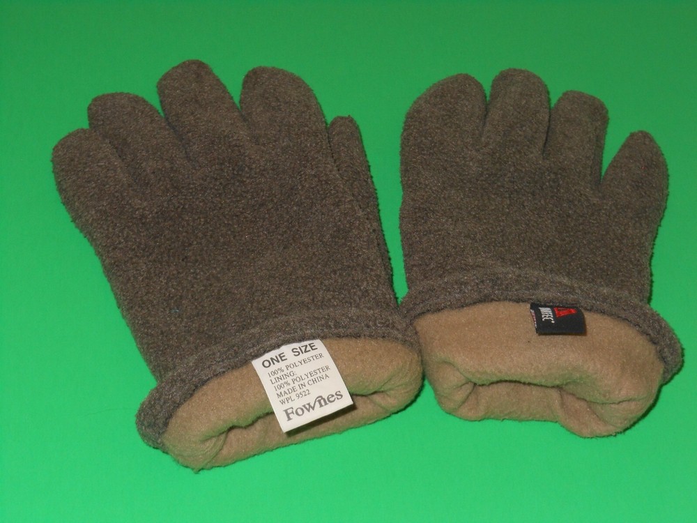 FOWNES GRAY OSFM MEN GLOVES