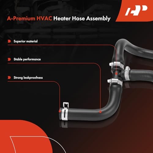 Outlet HVAC Engine Heater Hose Assembly Compatible with Dodge & Chrysler