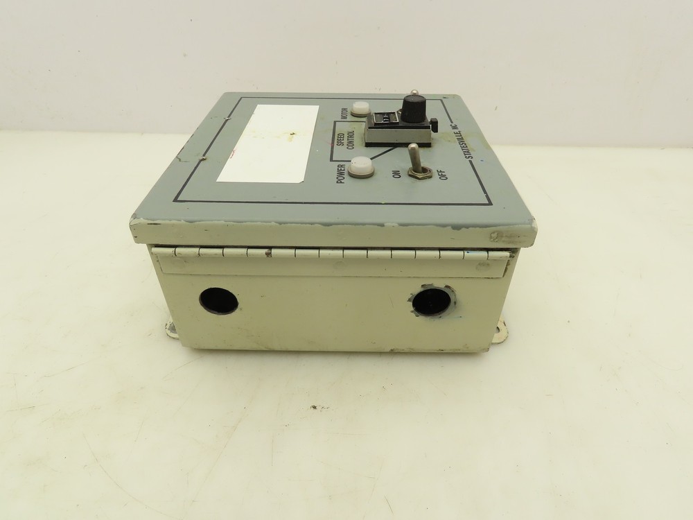 Extron 180-11B Solid State DC Motor Variable Speed 90VDC 1/8HP Control Panel