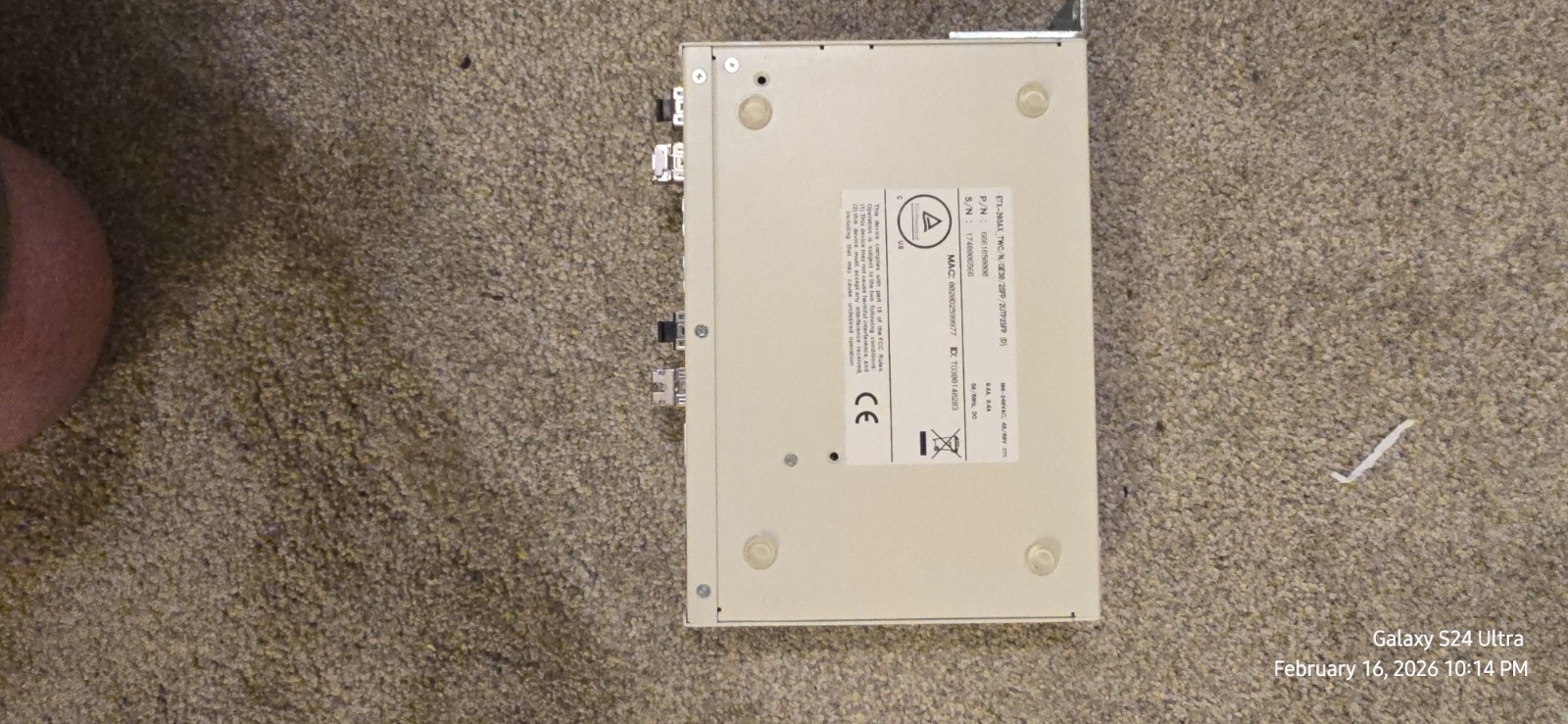 RAD ETX-203AX CSU/DSU Ethernet Device RJ-45