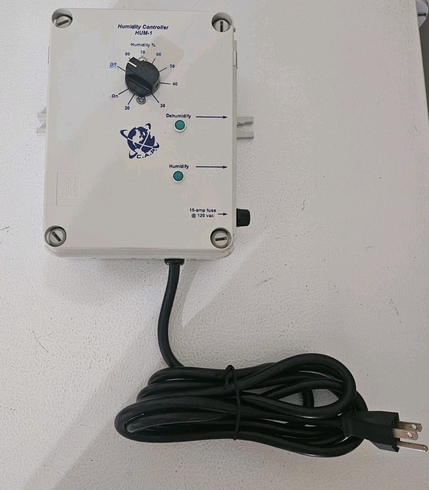 C.A.P HUM-1 Humidity Controller - 2 AC Outlets - Open Box - NICE - NEW!