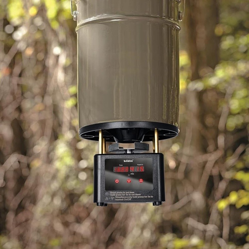 Programmable Digital Deer Feeder Timer Automatic Durable Waterproof Feeding New