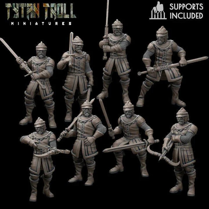 Mercenary Pack Guards Miniature