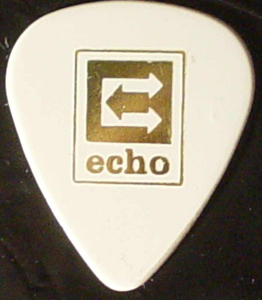 TOM PETTY Heartbreakers Echo Logo & Scott Thurston 1999 Concert Tour GUITAR PICK