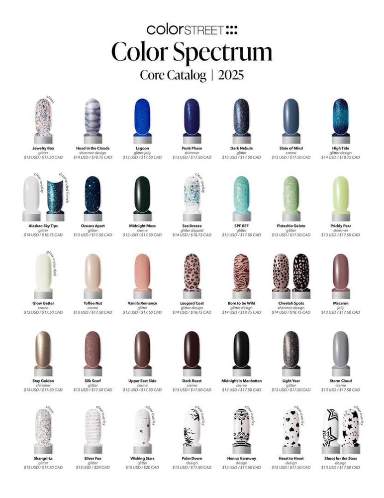 Color Street - 2025 Core Collection - Storm Cloud ☁️