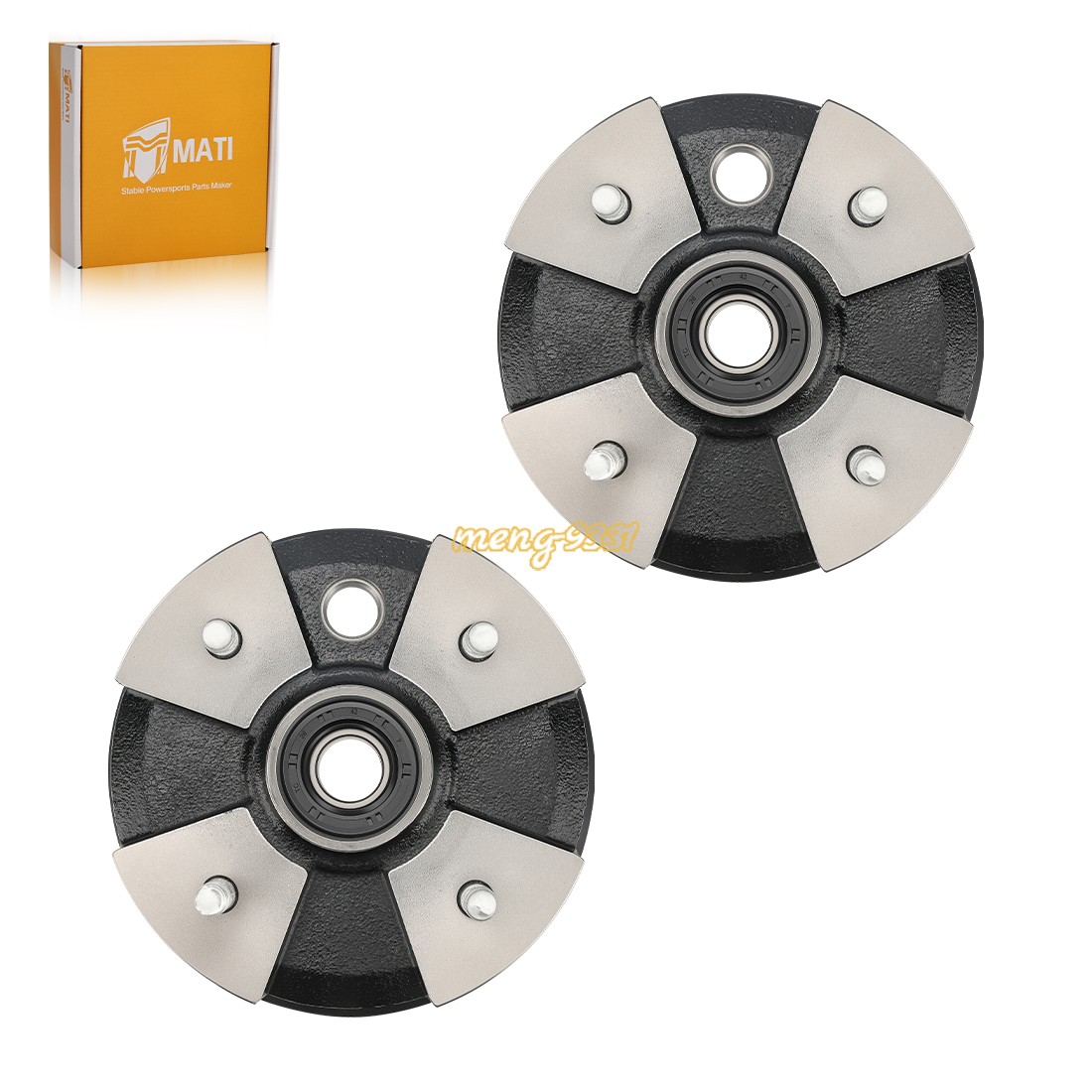 2X Front Brake Drums for Honda FourTrax TRX200/200D Recon 250 TRX250TM/TM TRX250