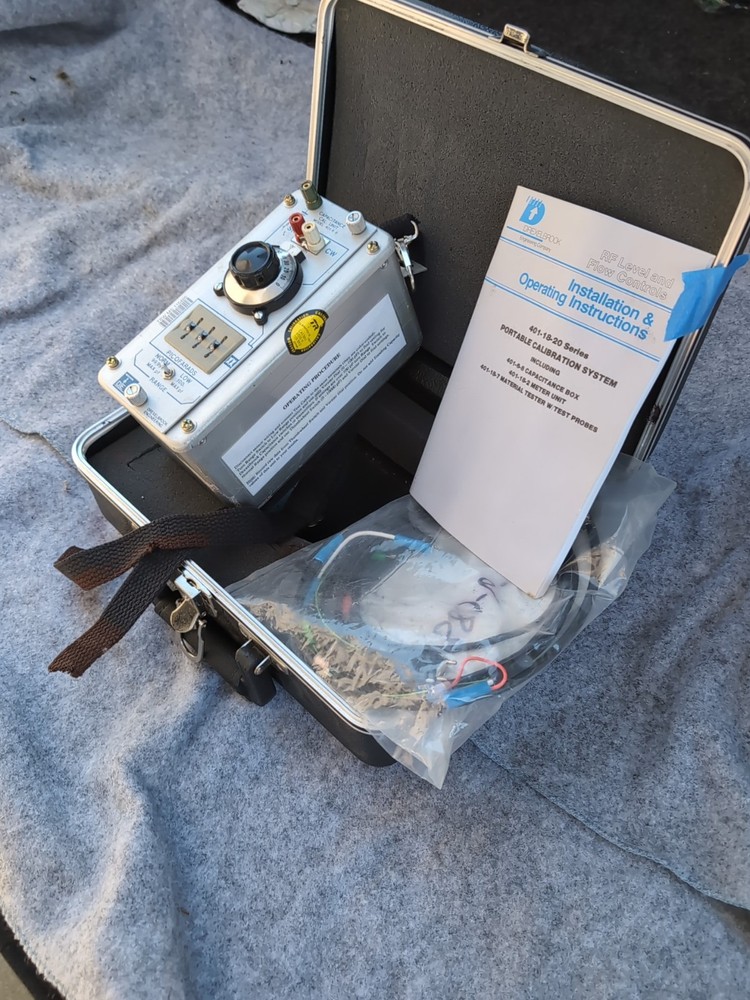 Drexelbook Portable Calibration System Capacitance Box Model Number 401 1820...