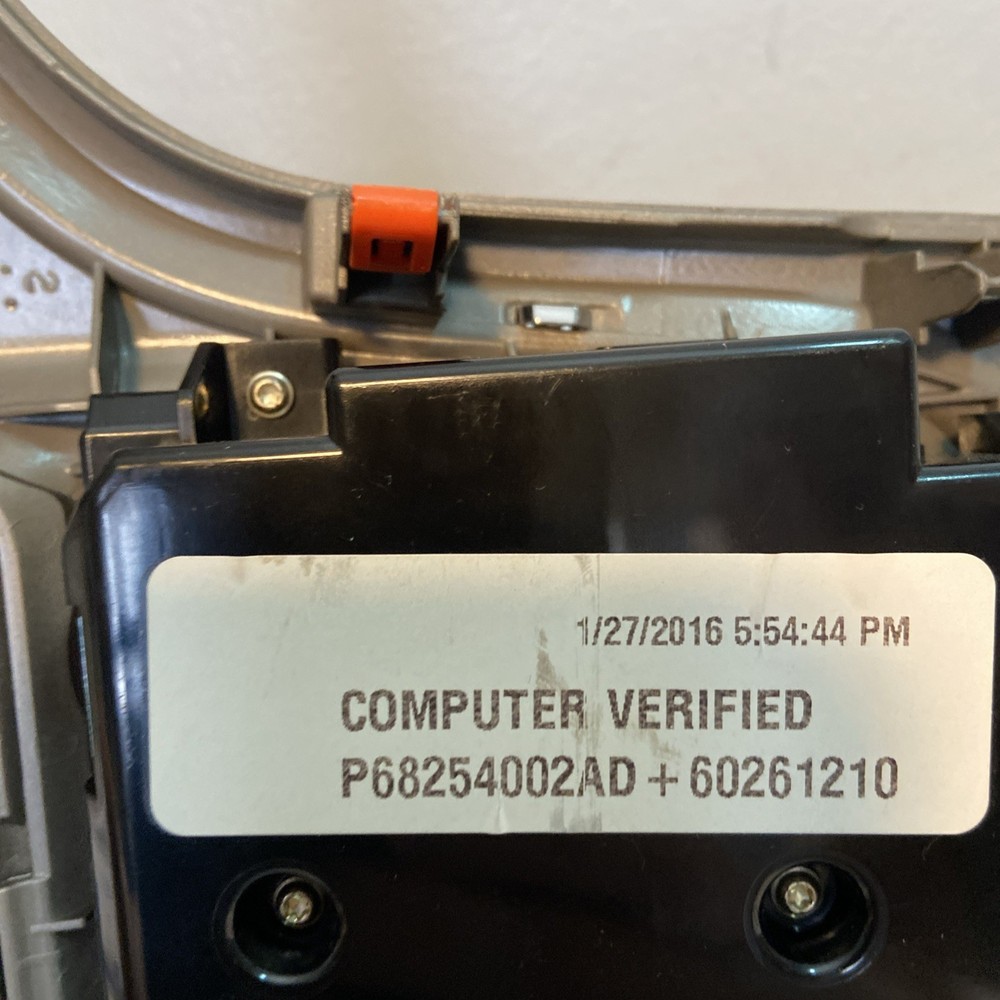 Genuine Mopar Vehicle Feature Controls Center Stack 68254002AD
